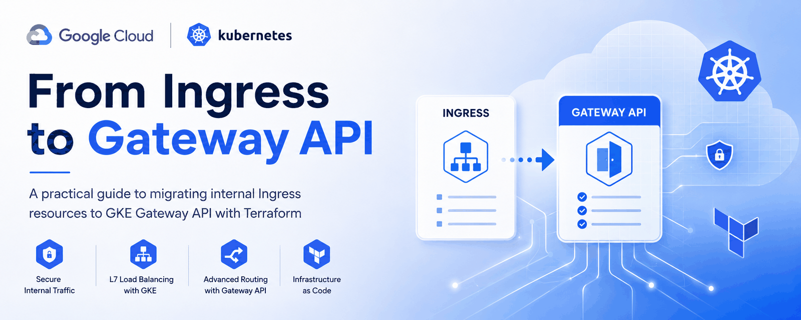 GKE internal Ingress migration to Gateway API with Terraform