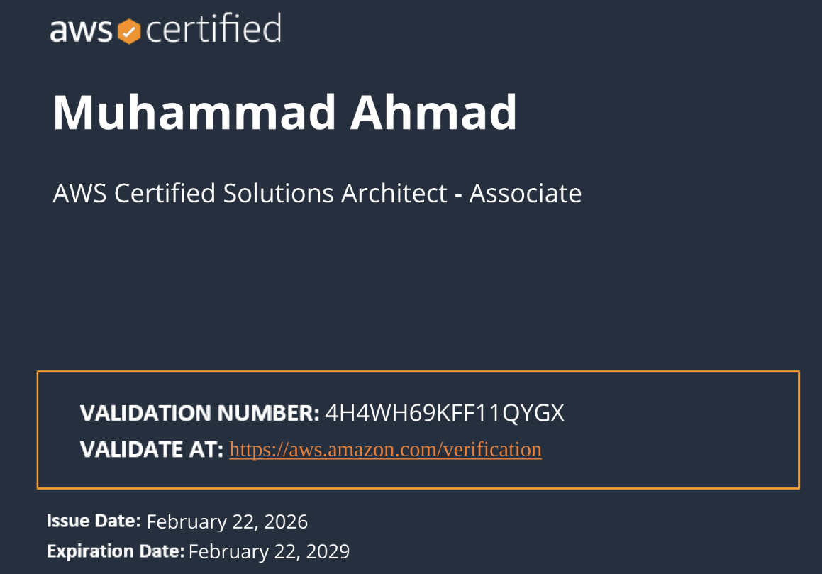 AWS Solutions Architect